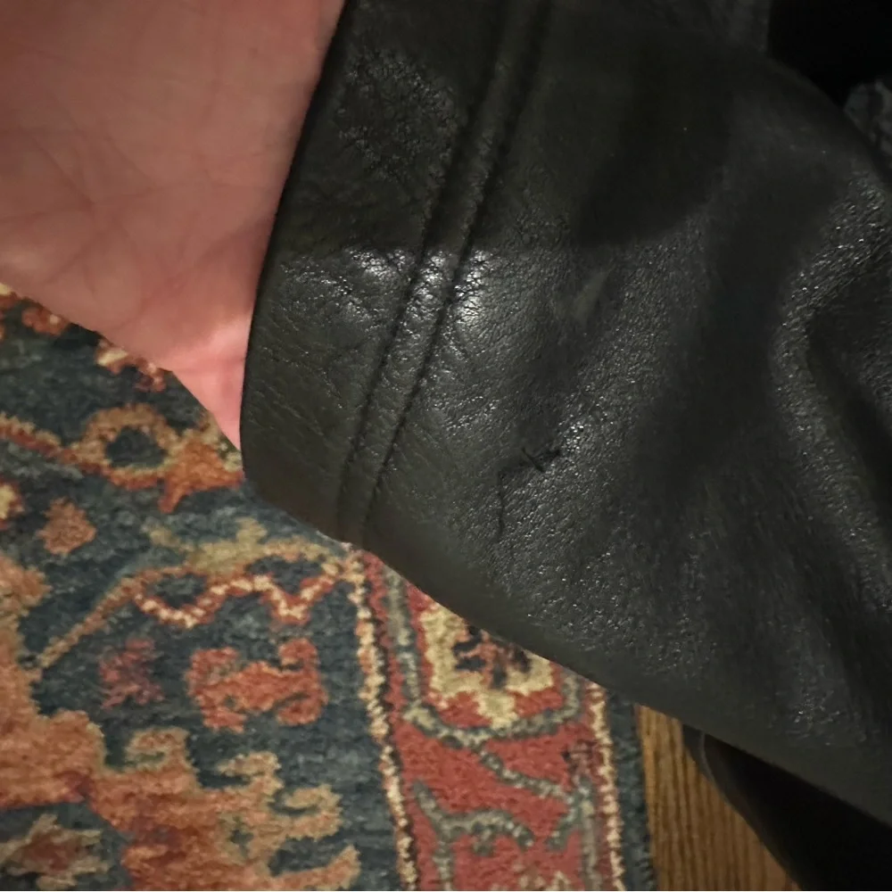 Leather Limited Men's Classic Black Jacket - Picture 5 of 5